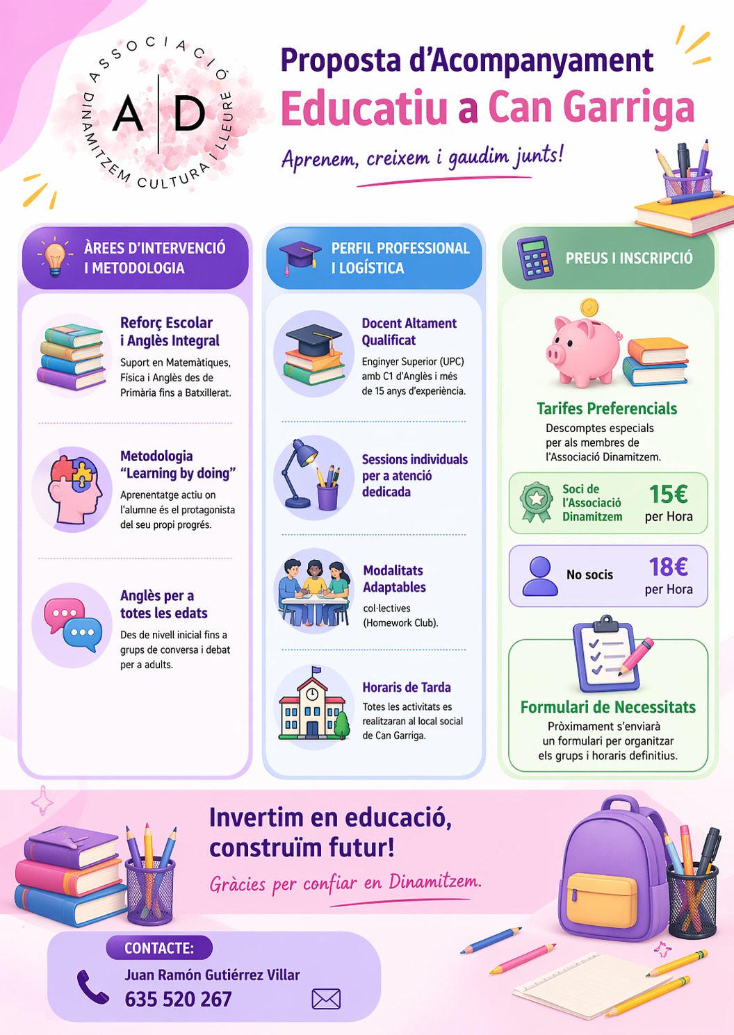Proposta educativa Can Garriga